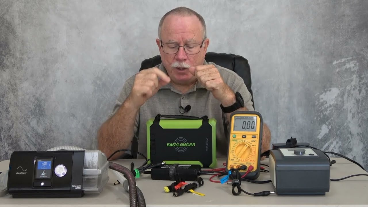 EASYLONGER ES 960 Part 2 Power Selection & Setup for CPAP machines