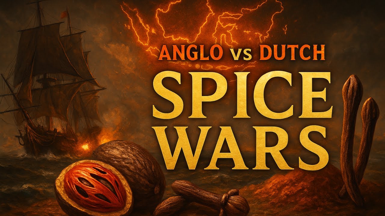 The Anglo-Dutch Spice Wars: Empires Collide Over Nutmeg & Cloves