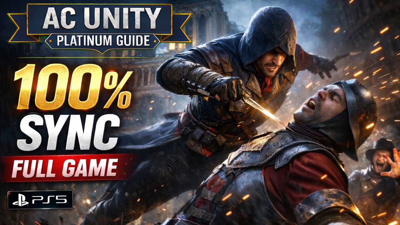 Assassin&rsquo;s Creed Unity FULL GAME 100% Sync Walkthrough (PS5 4K 60FPS)