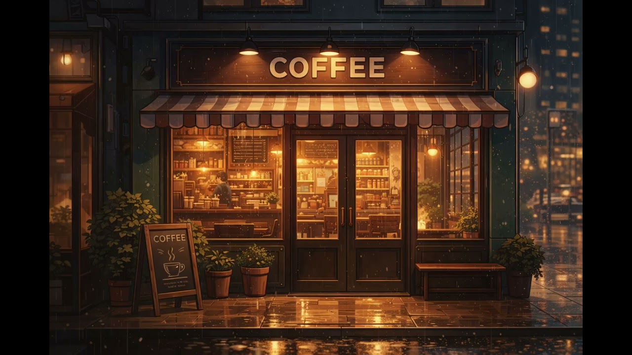 Begin Your Day Feeling Positive-Coffee ☕️ Shop Lofi