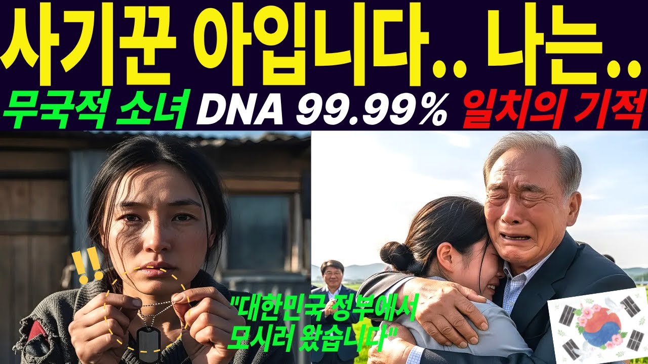 무국적 소녀 DNA 99.99% 뿌리를 찾다