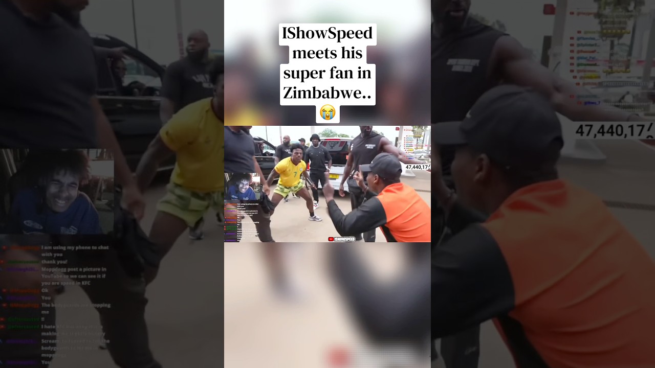 Спид встретил свою суперфанатку в Зимбабве.. 😭 