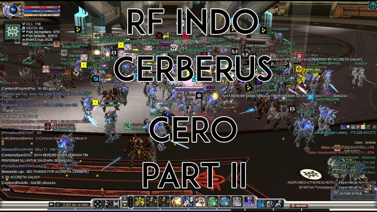 Cero RF Online Indonesia Cerberus Part II