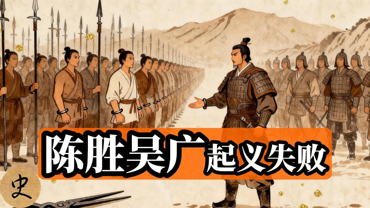 陈胜吴广只是开始,史上最强帝国为何一夜崩塌？秦朝灭亡的隐藏剧本#中国历史故事#被忽略的历史#乱世英雄#历史真相#王朝更替