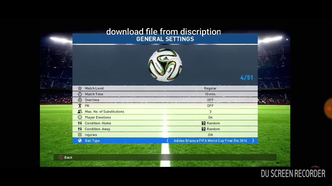 PES 17 ball pack of 51 v2