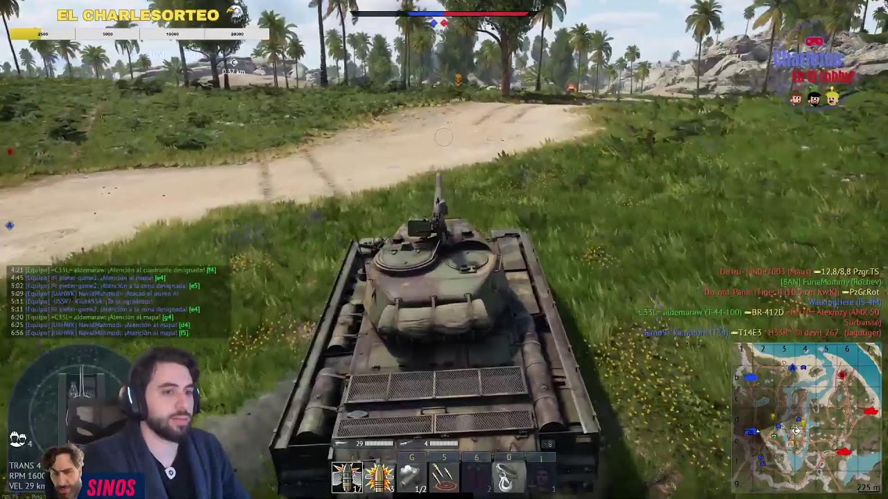 [ESP/ENG] CHARLETRUENO DE GUERRA (WAR THUNDER)