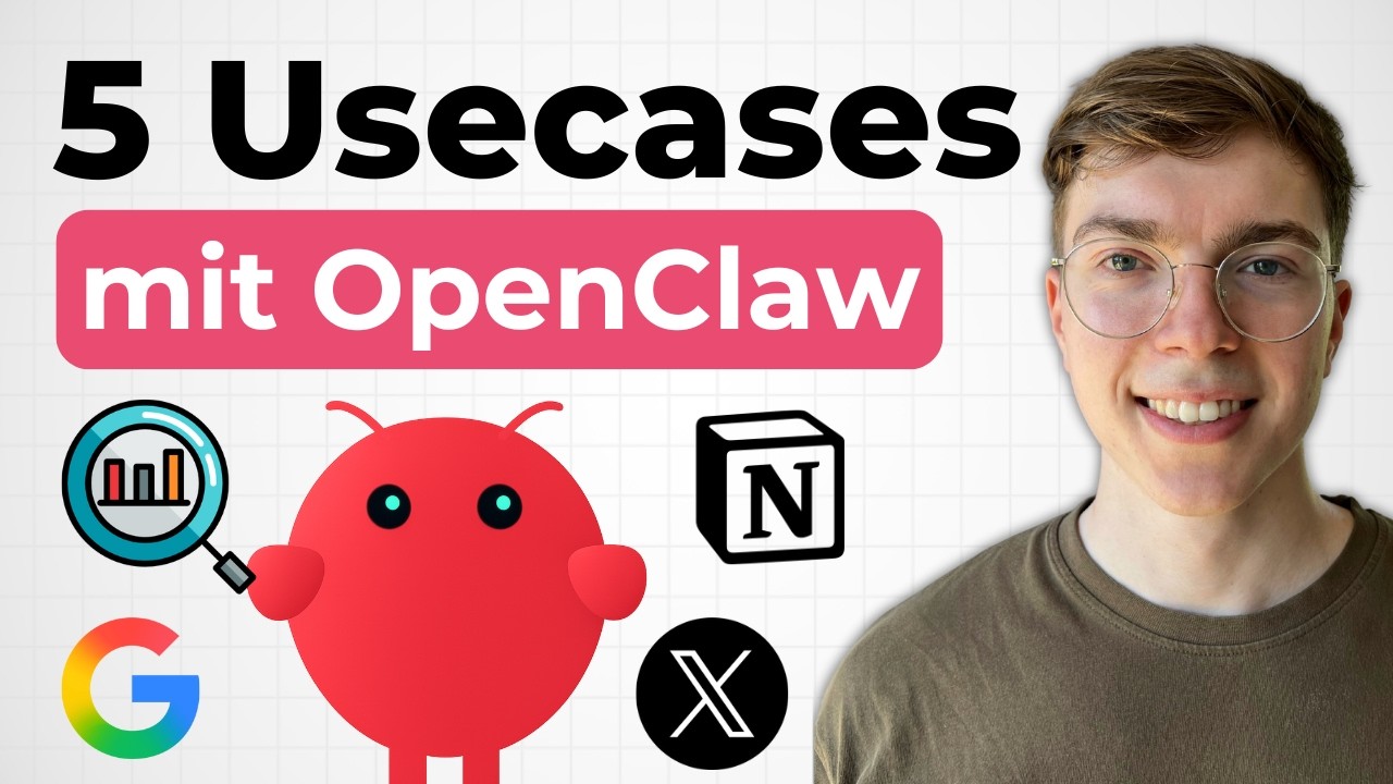 5 OpenClaw Usecases die sich anfühlen wie Magie (Clawdbot)