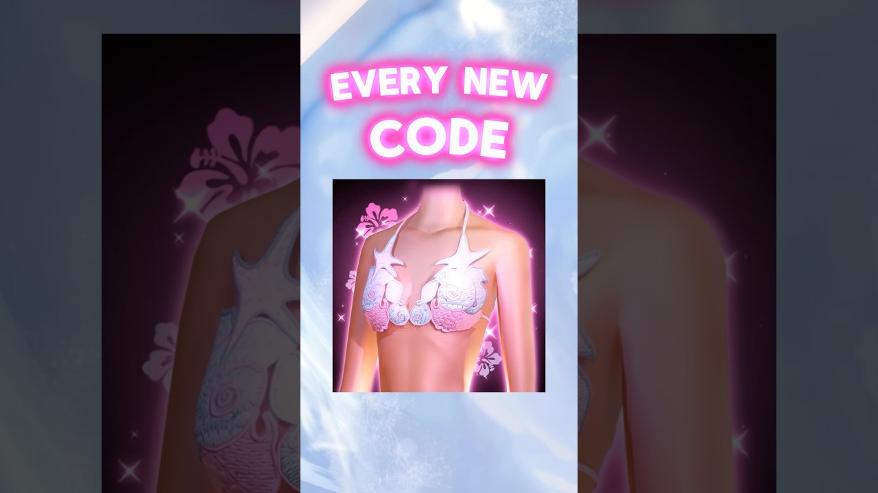 EVERY NEW CODE DTI SUMMER UPDATE! ALL NEW CODES DTI! ☀️ #dresstoimpress #dti #roblox