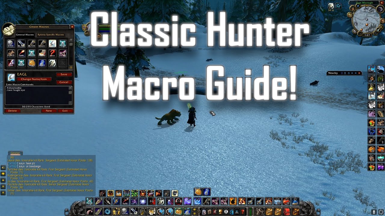 Руководство по макросъемкам Classic Hunter