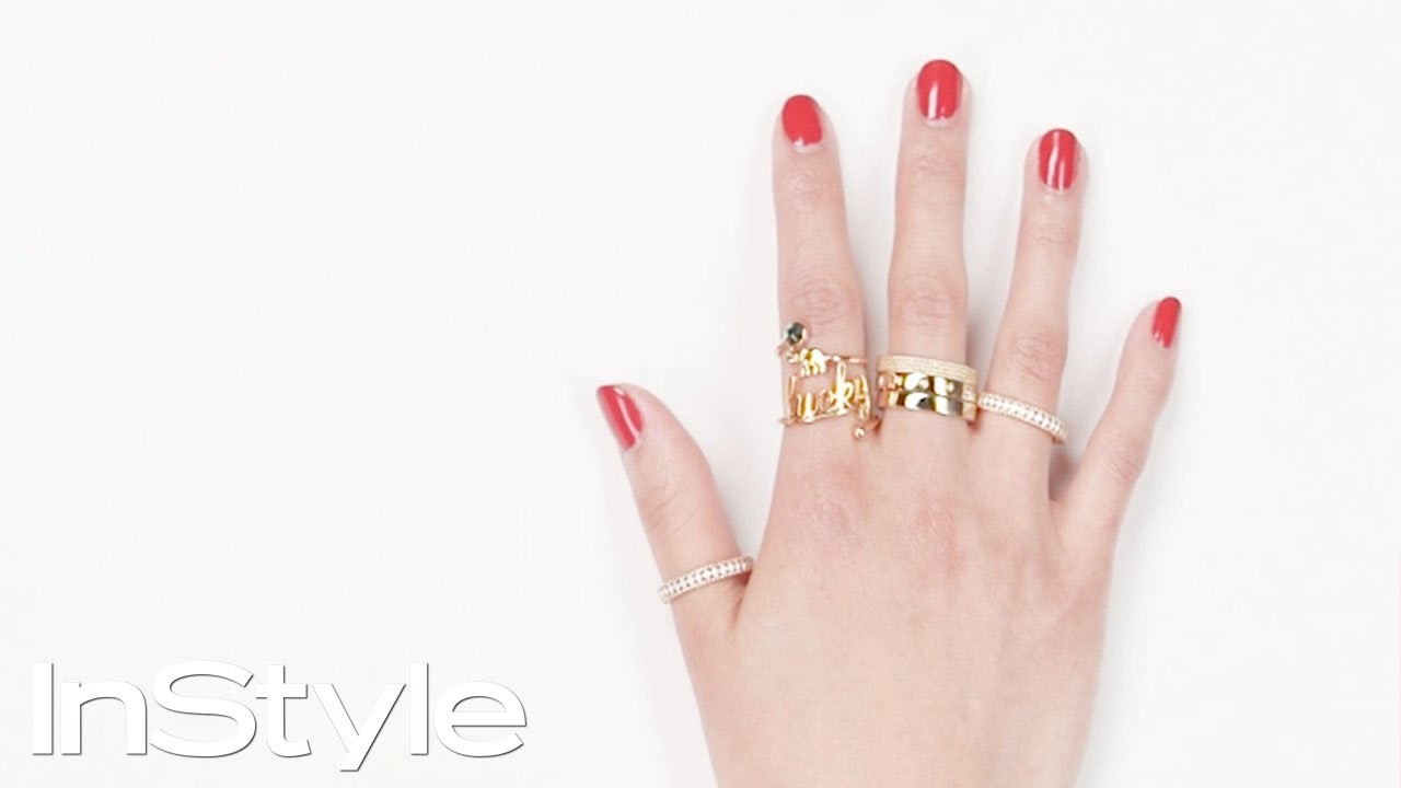 30 Statement Rings in 60 Seconds | InStyle