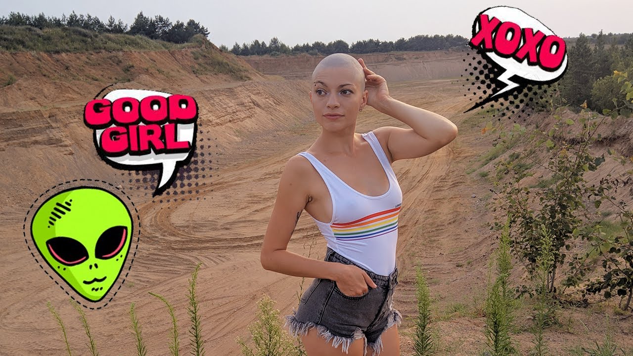 I'm updating my hairstyle | Shaving my head in quarry - Обновляю стрижку | Брею голову в карьере