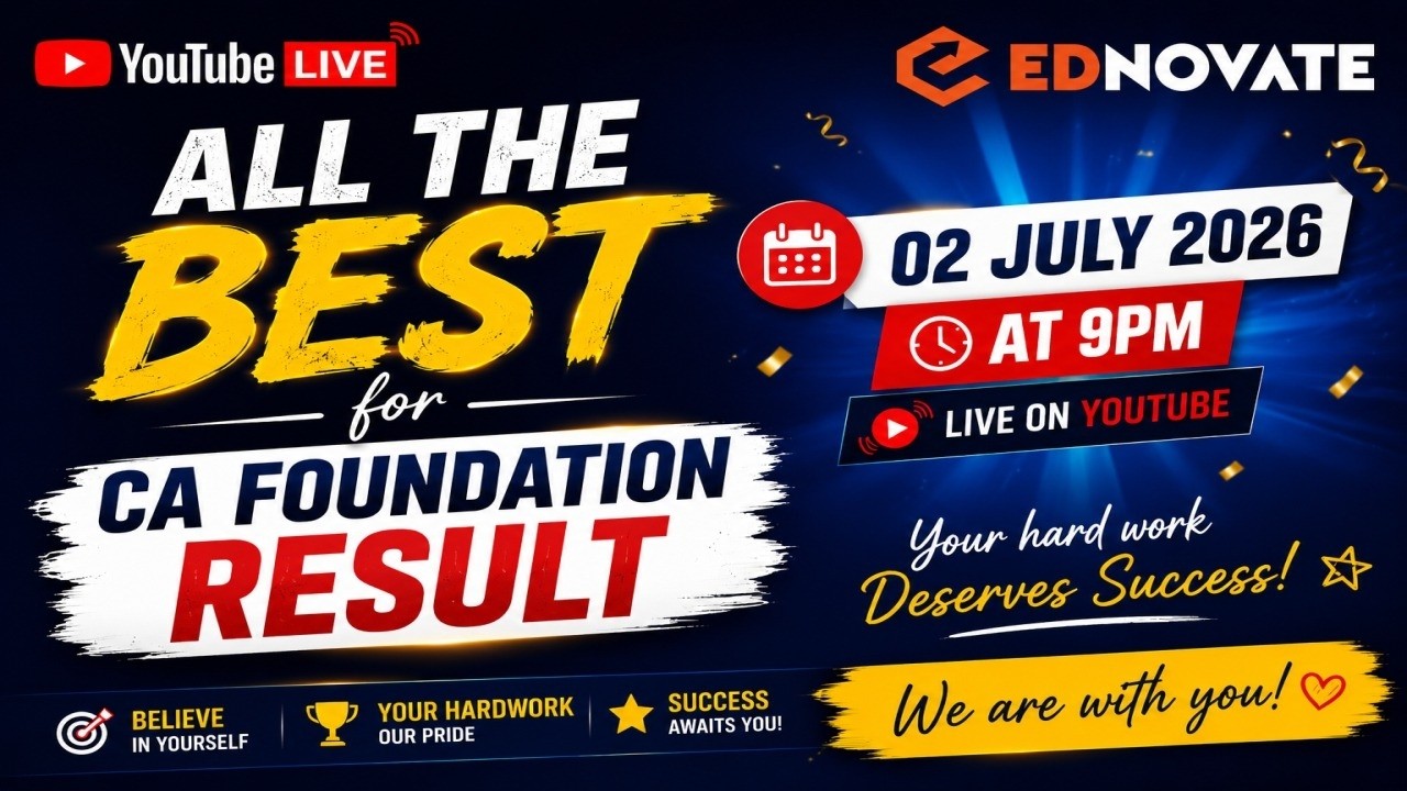 Before You Check Your CA Foundation Result&hellip; Watch This | All The Best 👍
