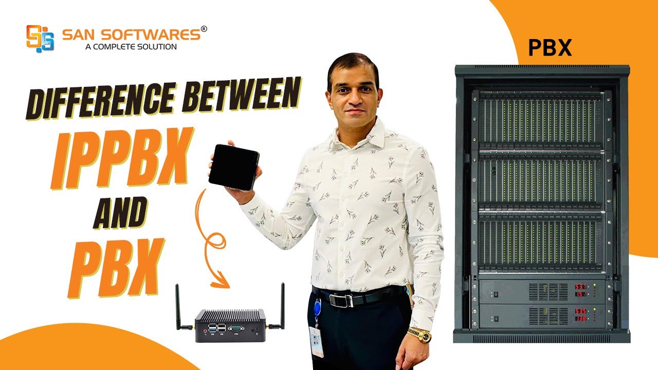 Difference Between IPPBX & PBX in Hindi | Comprehensive Comparison & Information | SAN Softwares