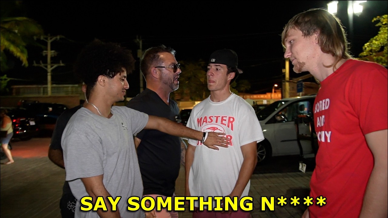 Drunk Racist Freaked Out!