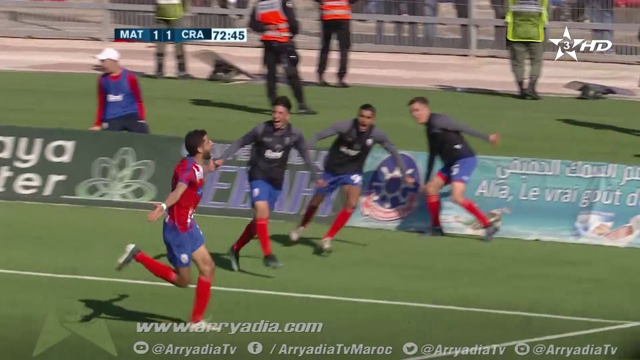 #بطولة_إتصالات_المغرب|د.27| المغرب التطواني 2-1 شباب الريف الحسيمي هدف يونس الحواصي في الدقيقة 73.