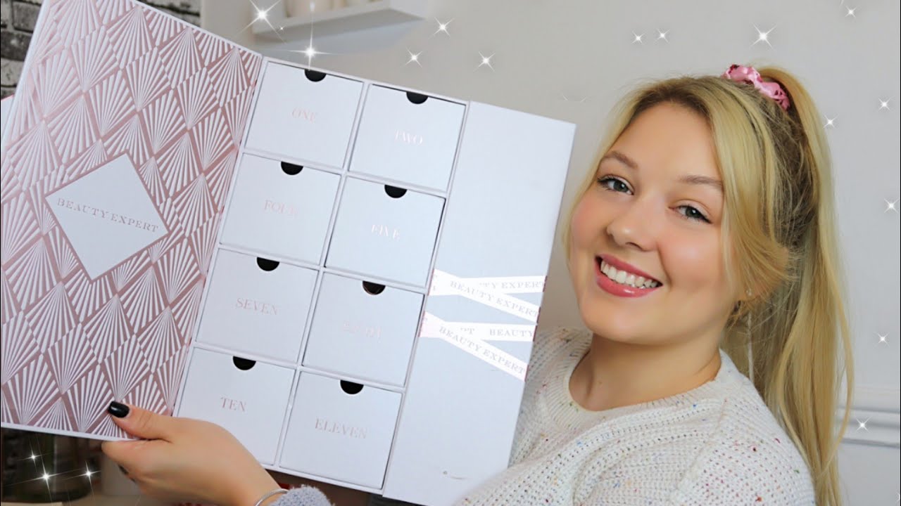 BEAUTY EXPERT 12 DAYS ADVENT CALENDAR 2020 UNBOXING | Sammy Louise