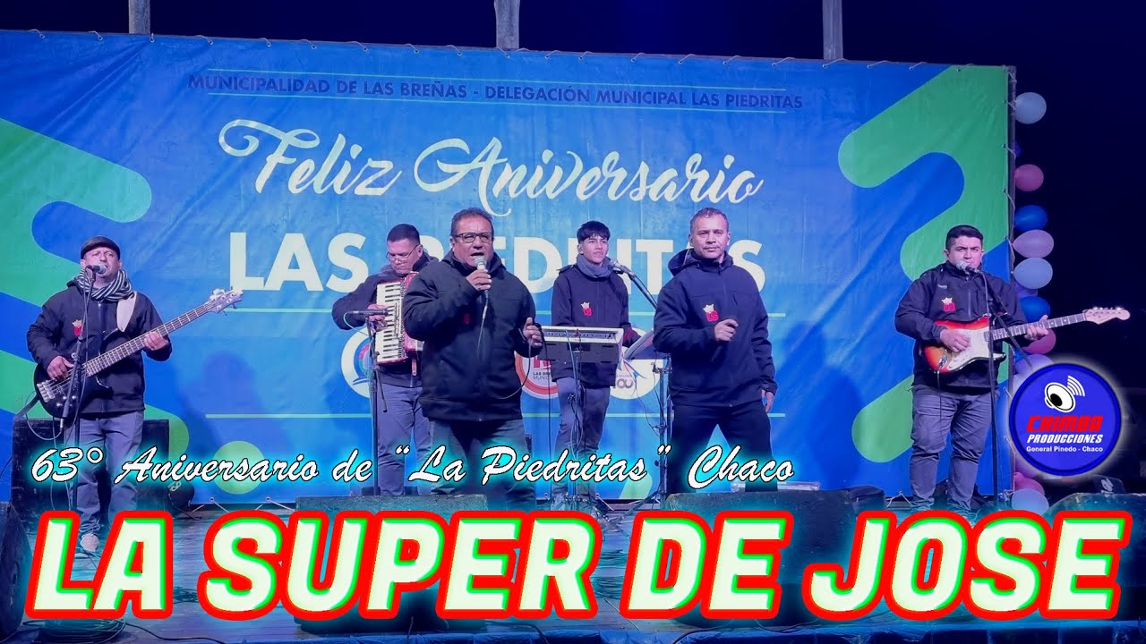 La Super Jose en los 63° Aniversario de Las Piedritas   21 07 24