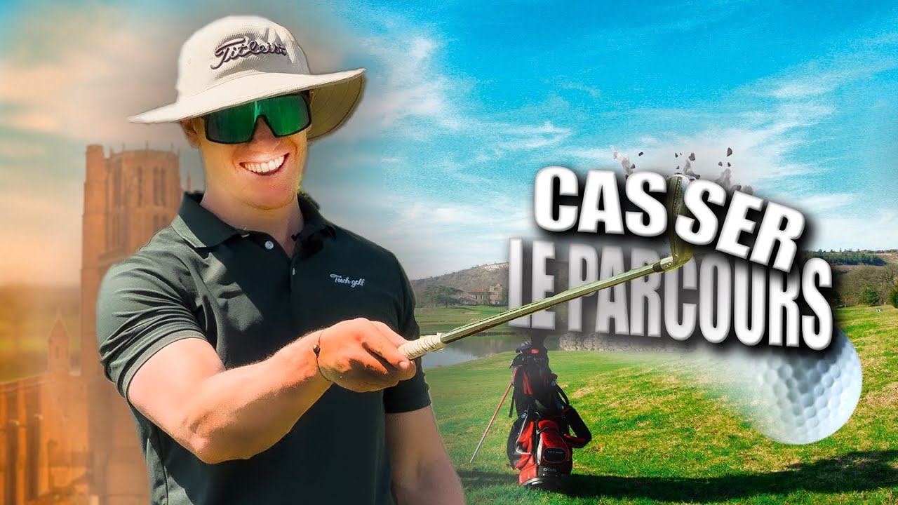 VLOG au Golf d'Albi Château de Lasbordes - On CASSE le PARCOURS ?!