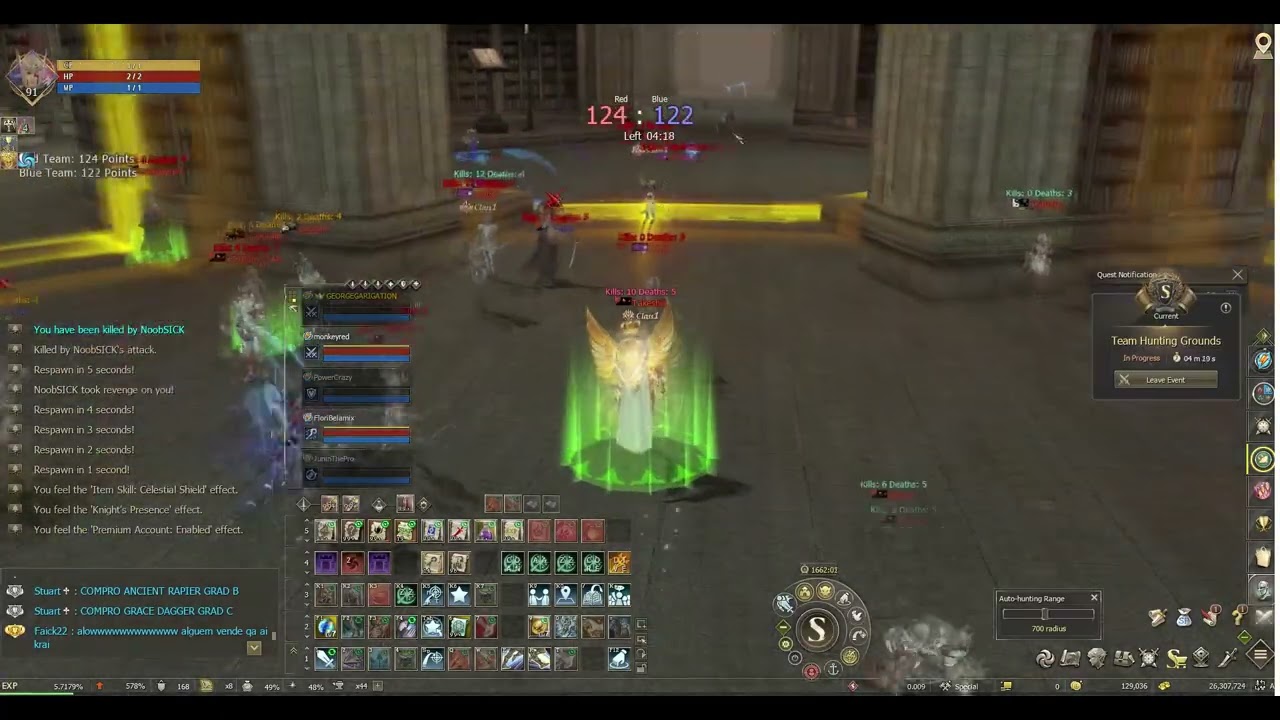 Eventro diario Hunting Grounds , skelth essence phoenixx!!!