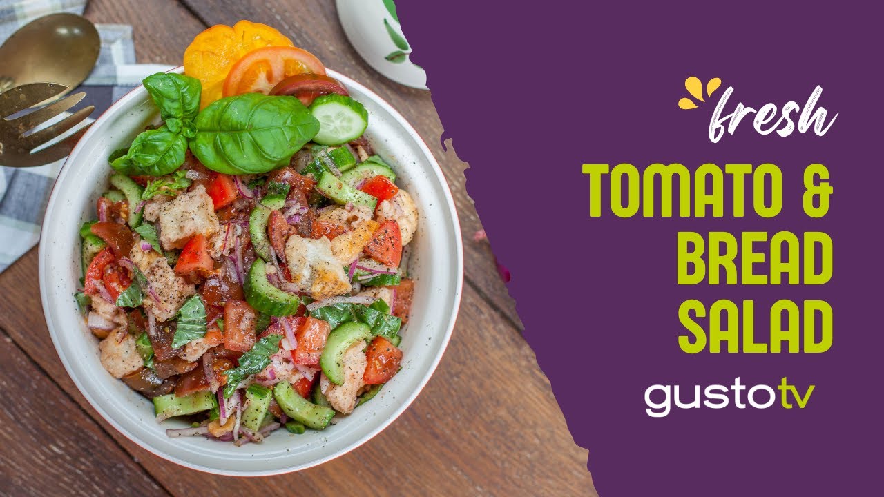 Tomato and Bread Salad | Bonacini's Italy | Michael Bonacini | Gusto TV