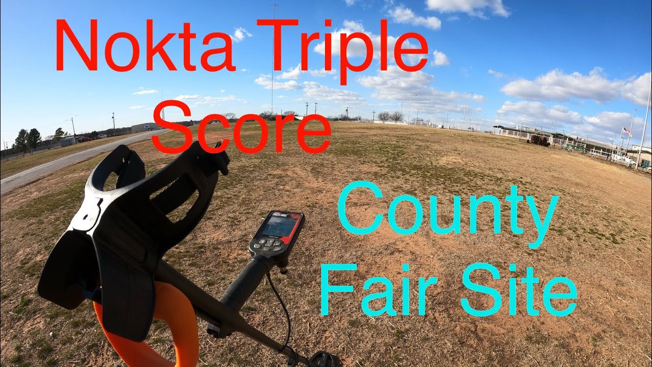 Nokta Triple Score at the county fair site.