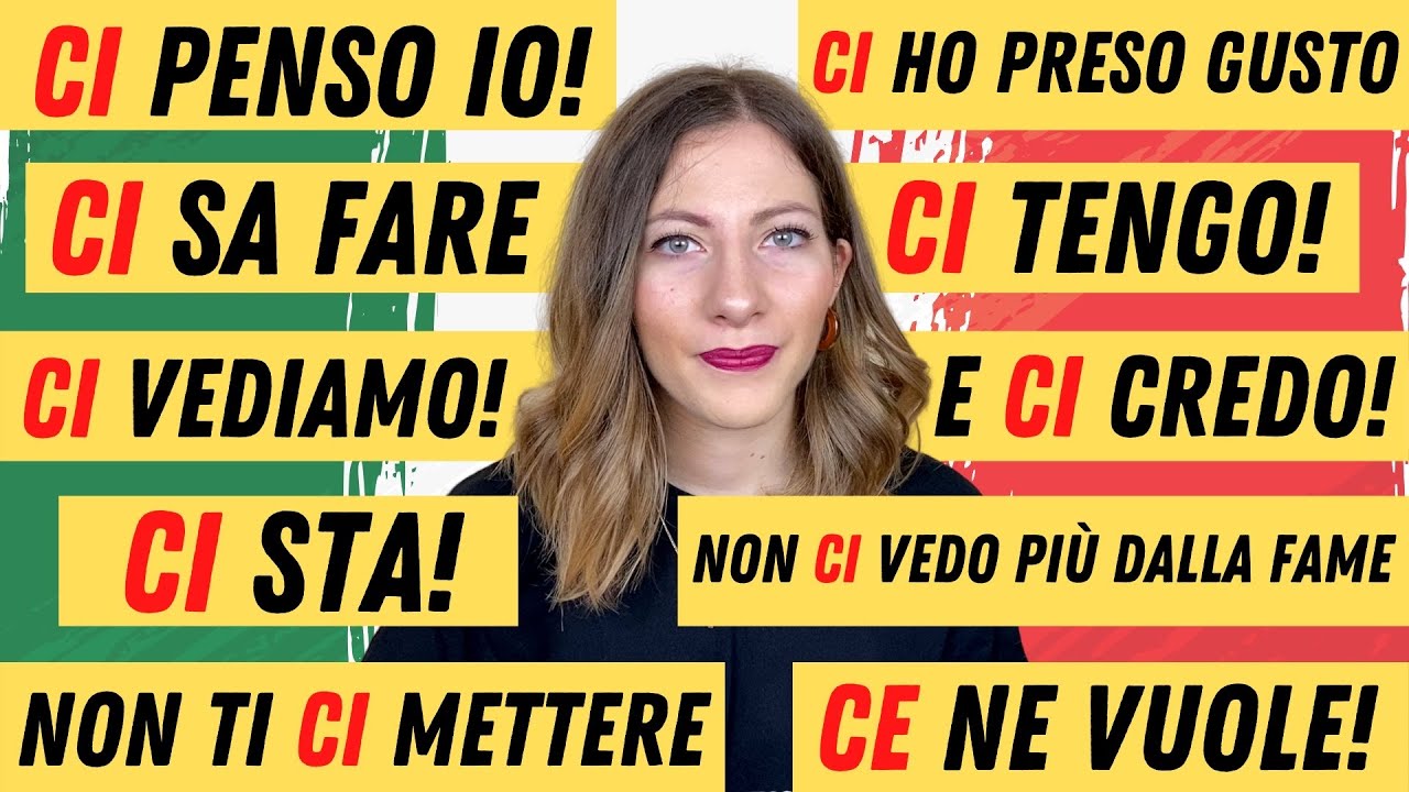 Tutte le Espressioni con CI che gli ITALIANI usano Ogni Giorno (lezione di italiano imperdibile!) 🇮🇹