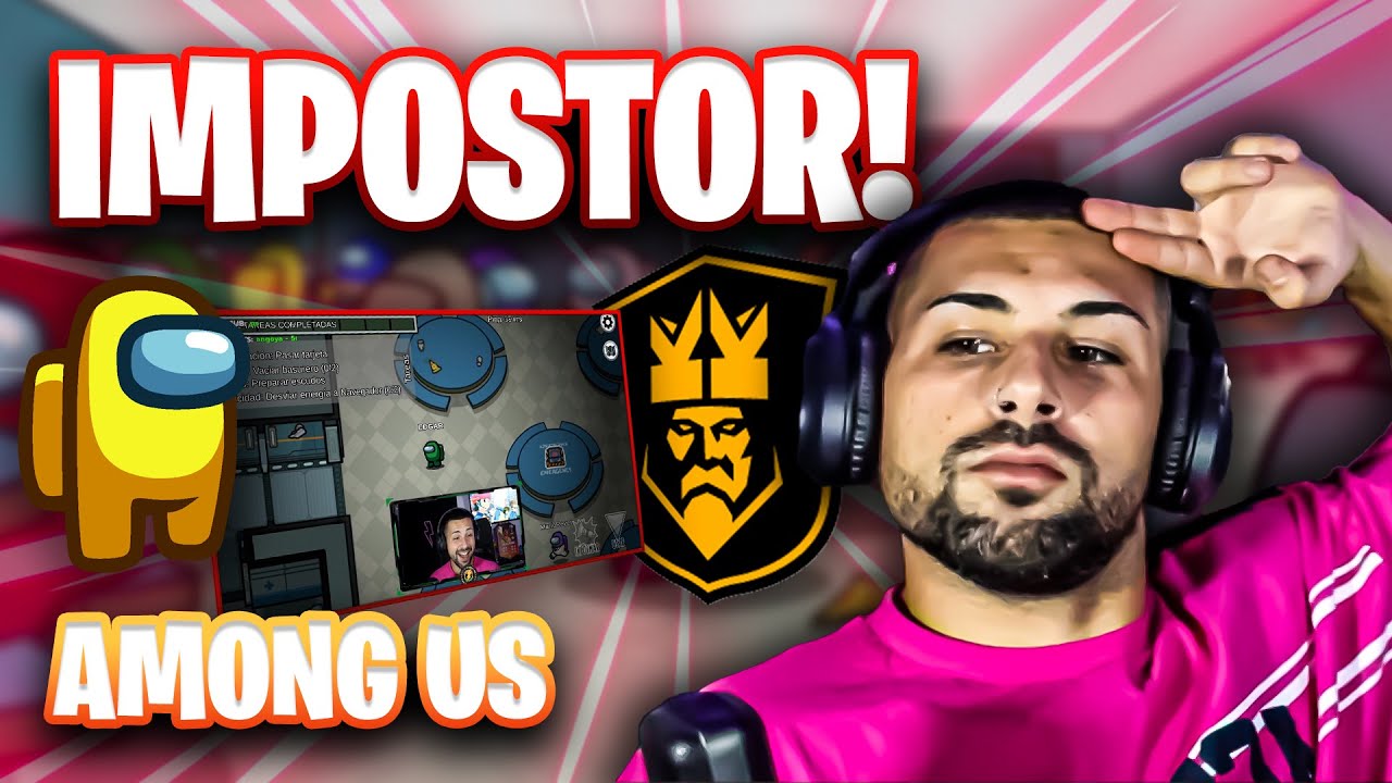 JUGANDO A AMONG US con la peña de la KINGS LEAGUE ⚽️⚡️