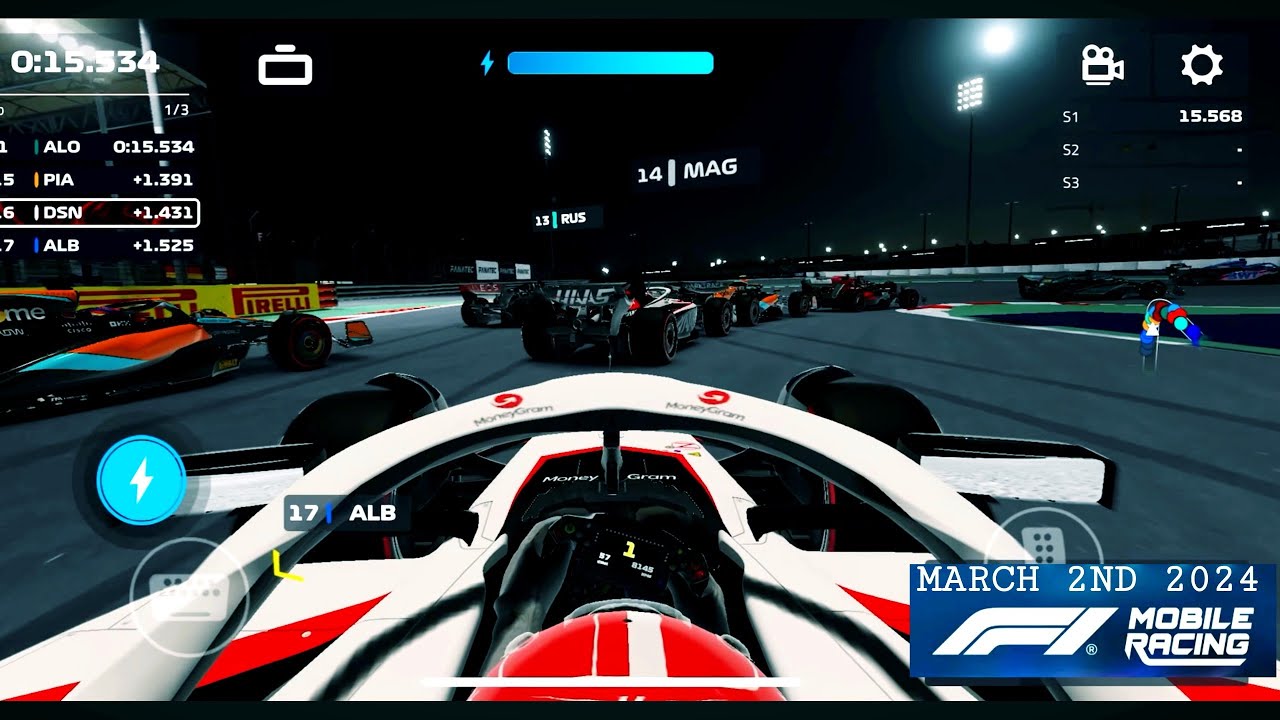 F1 MOBILE RACING 2023 |¥| HAAS |¥| BAHRAIN INTERNATIONAL CIRCUIT ♤ CAREER GRID START