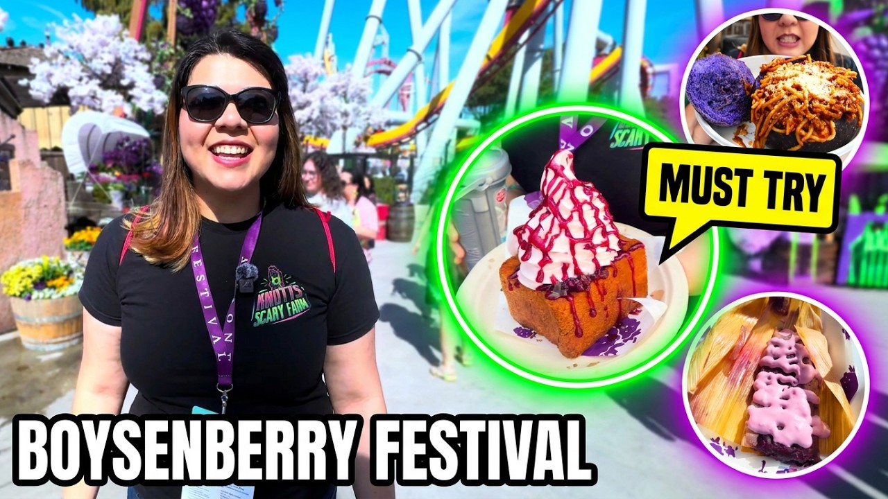 Фестиваль бойзеновой ягоды в парке Knott's Berry Farm