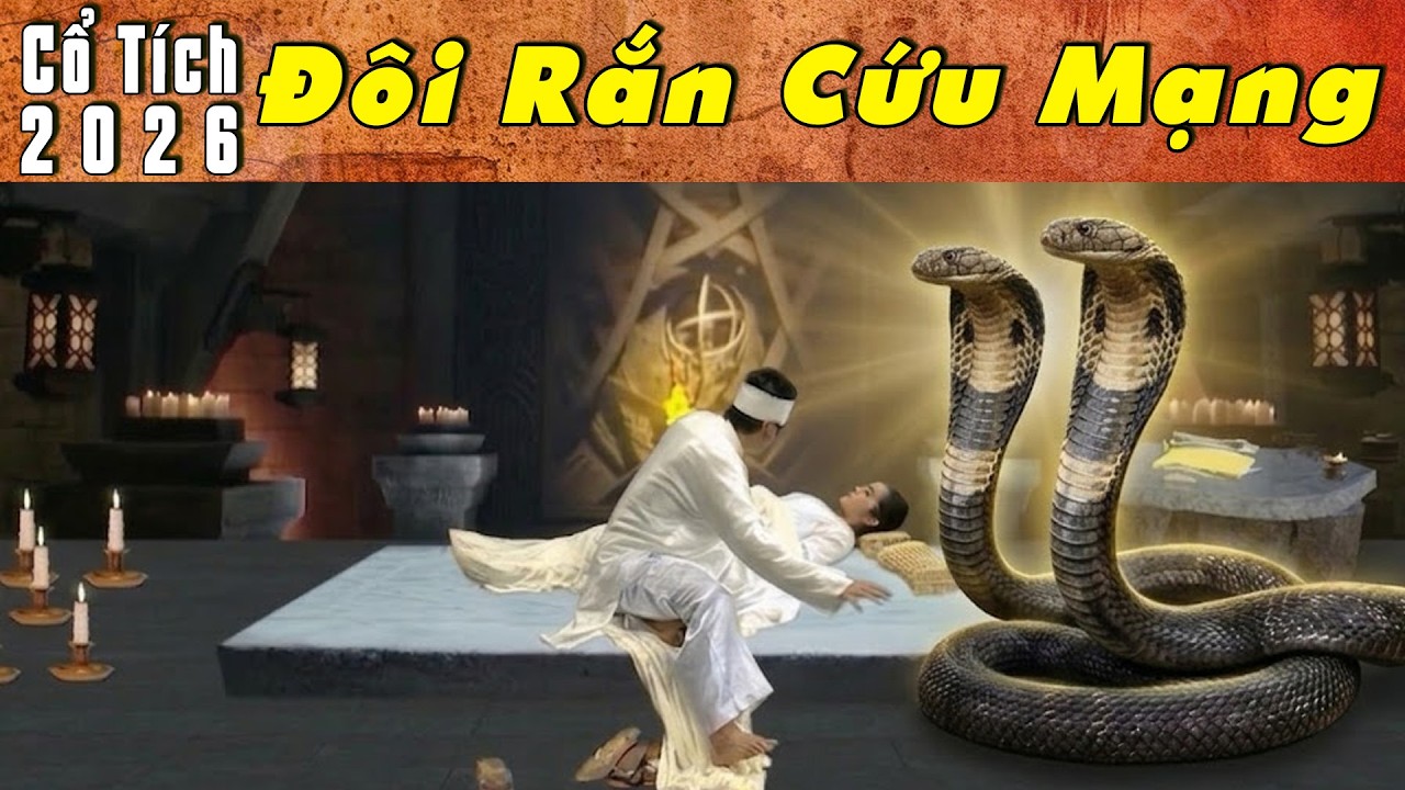 CỔ TÍCH MỚI 2026 - ĐÔI RẮN CỨU MẠNG | Phim truyện cổ tích hay nhất | Cổ tích Việt Nam 2026
