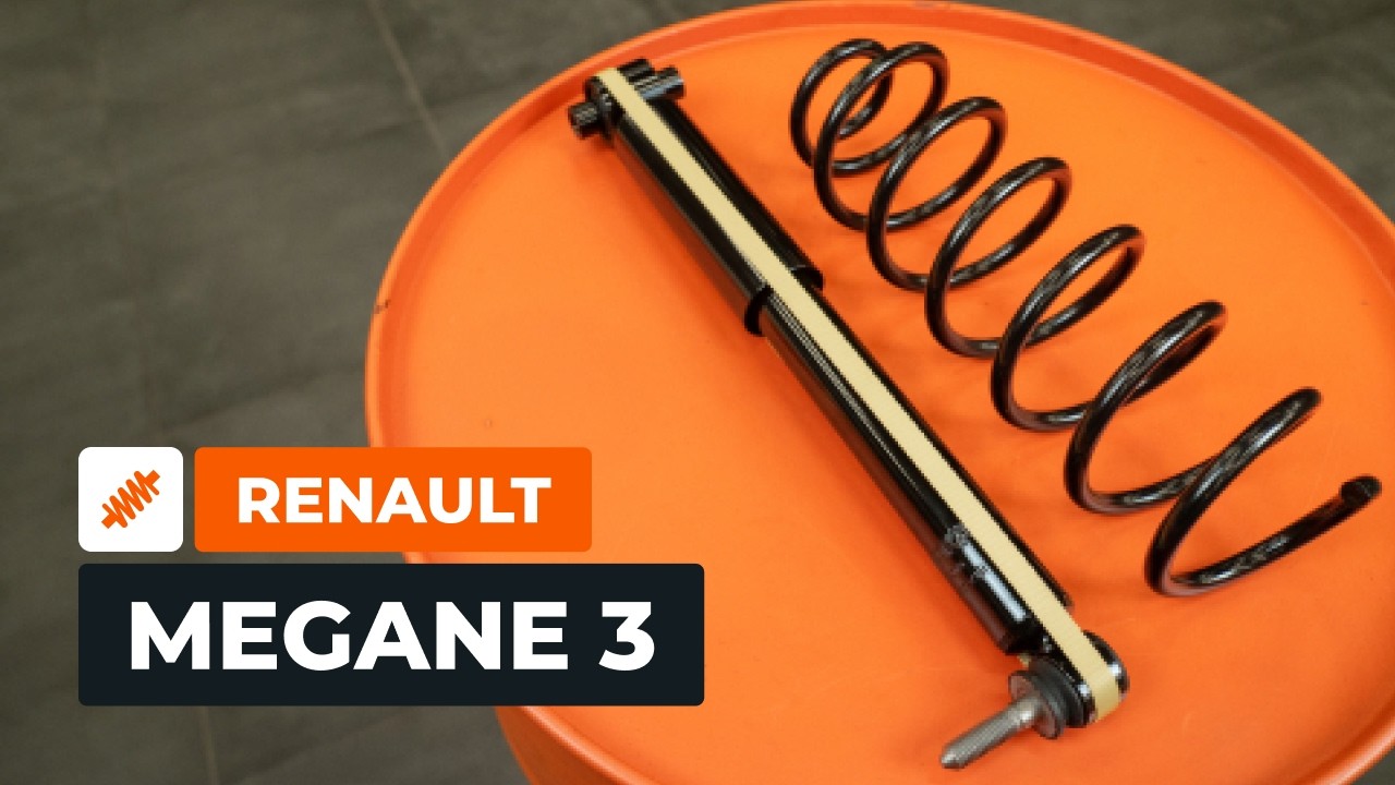 Cum se înlocuiesc amortizoarele și arcurile din spate la RENAULT MEGANE 3 [TUTORIAL AUTODOC]