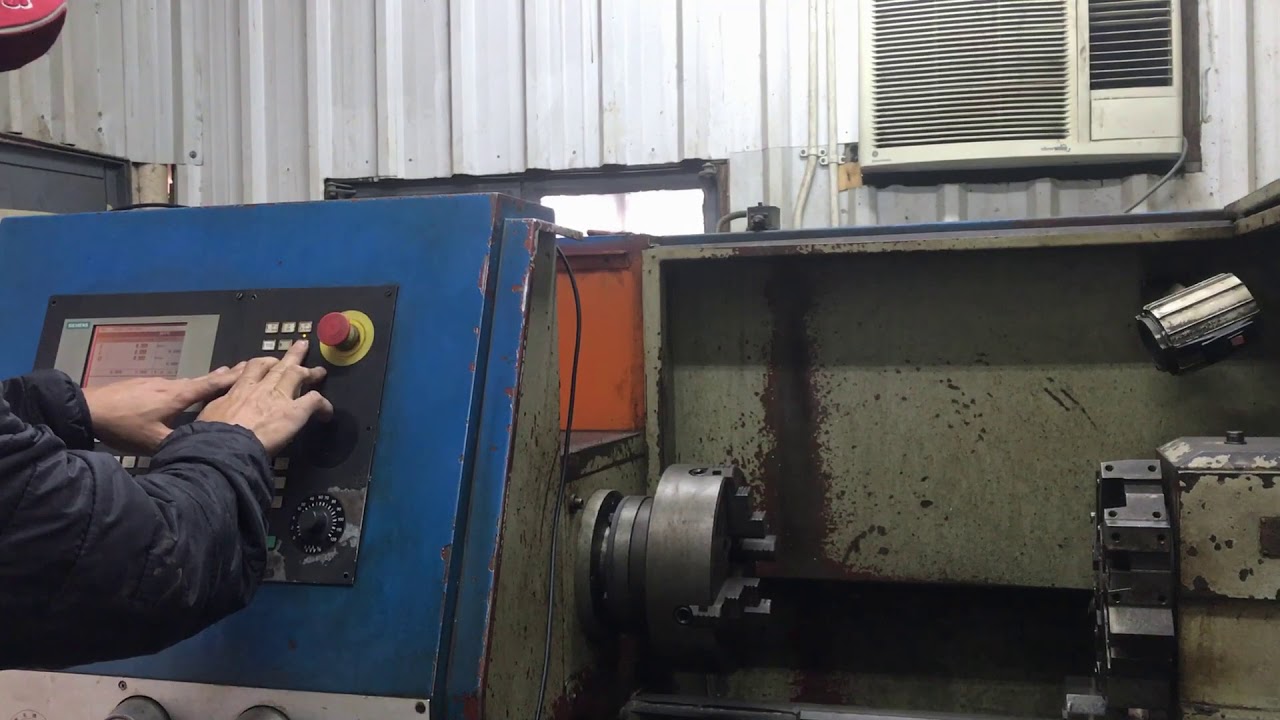 Sinumerik 802S / MES CNC LATHE MACHINE -  Back in Operation for Mass Production