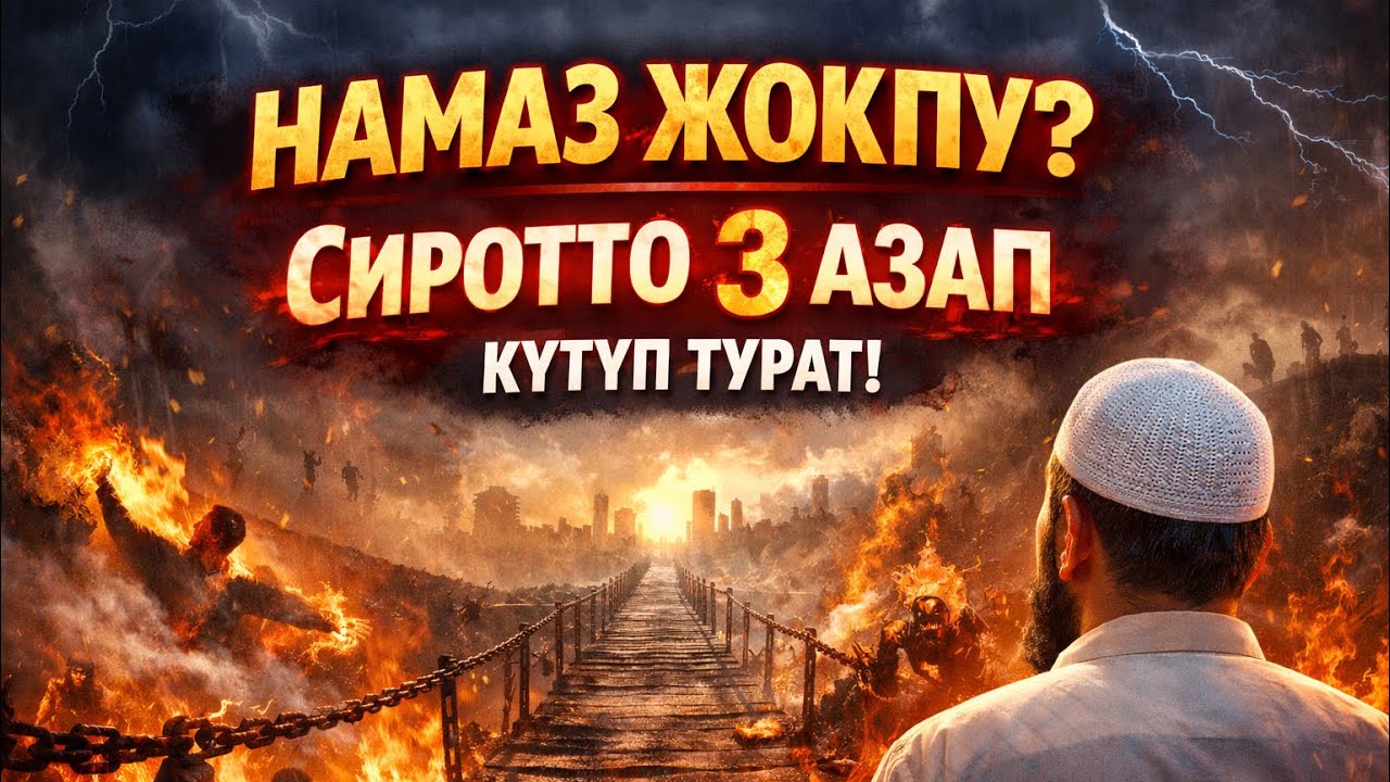 “Сирот көпүрөсүндөгү кыйынчылыктардан кантип аман-эсен өтө алабыз?”5-Сабак.|Маматжусуп уулу Кыялбек.