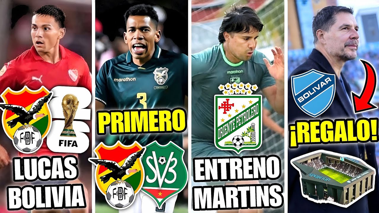 🚨¡PRIMER CONVOCADO de BOLIVIA vs SURINAM! | LUCAS GONZÁLEZ a LA VERDE | MARTINS ENTRENÓ con ORIENTE!