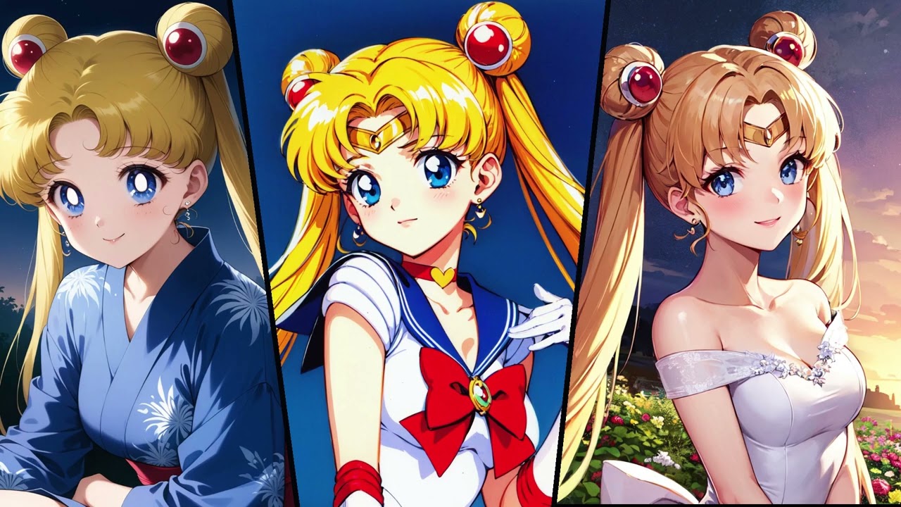 Sailor Moon OST - Moonlight Densetsu (AI Cover) [Secret Mix] #ai #sailormoon #remix #cover