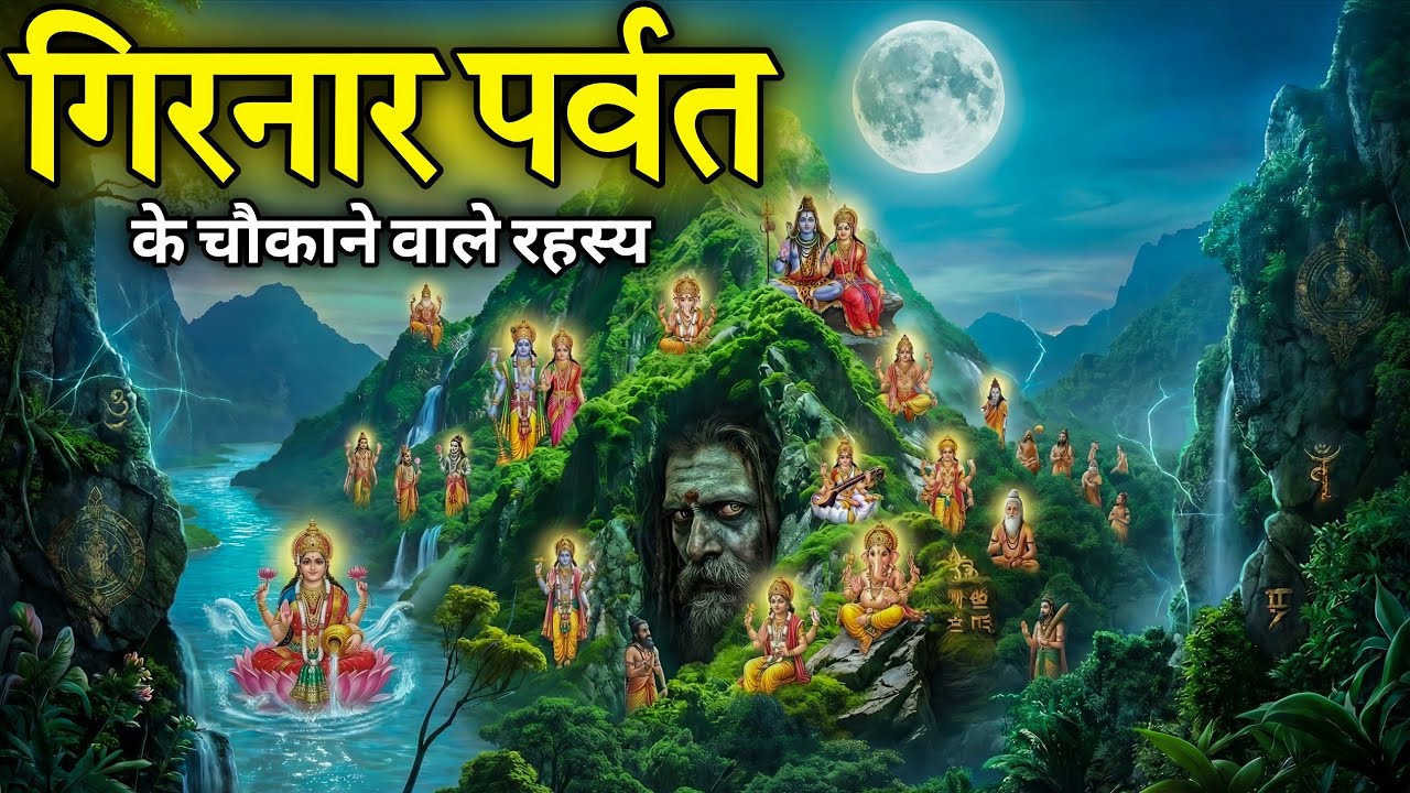 गिरनार पर्वत का रहस्य: जहाँ 33 कोटी देवी-देवताओं ने की तपस्या || भारत का सबसे रहस्यमयी पर्वत गिरनार 
