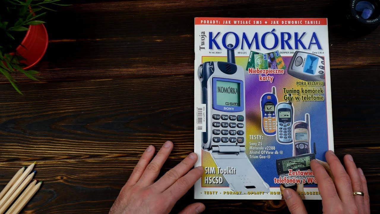 RetroSeria &ndash; Twoja Kom&oacute;rka 08/2000 | Telesmartfon