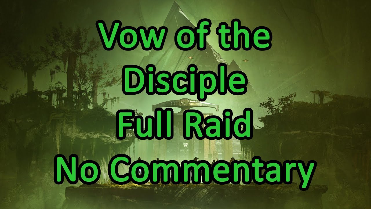 Vow of the Disciple | Full Raid | No Commentary - Destiny 2