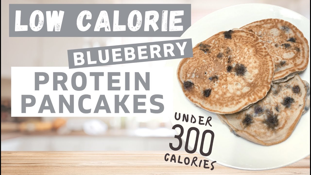 How to make Low Calorie Protein Pancakes *under 300 calories