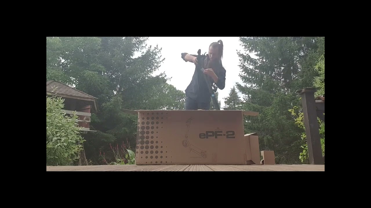 EPF2 - Start Unboxing eScooter ePowerFun