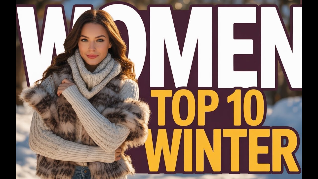 Top 10 Winter Outfits for Women 2026  Trendy, Cozy & Stylish Outfit Ideas