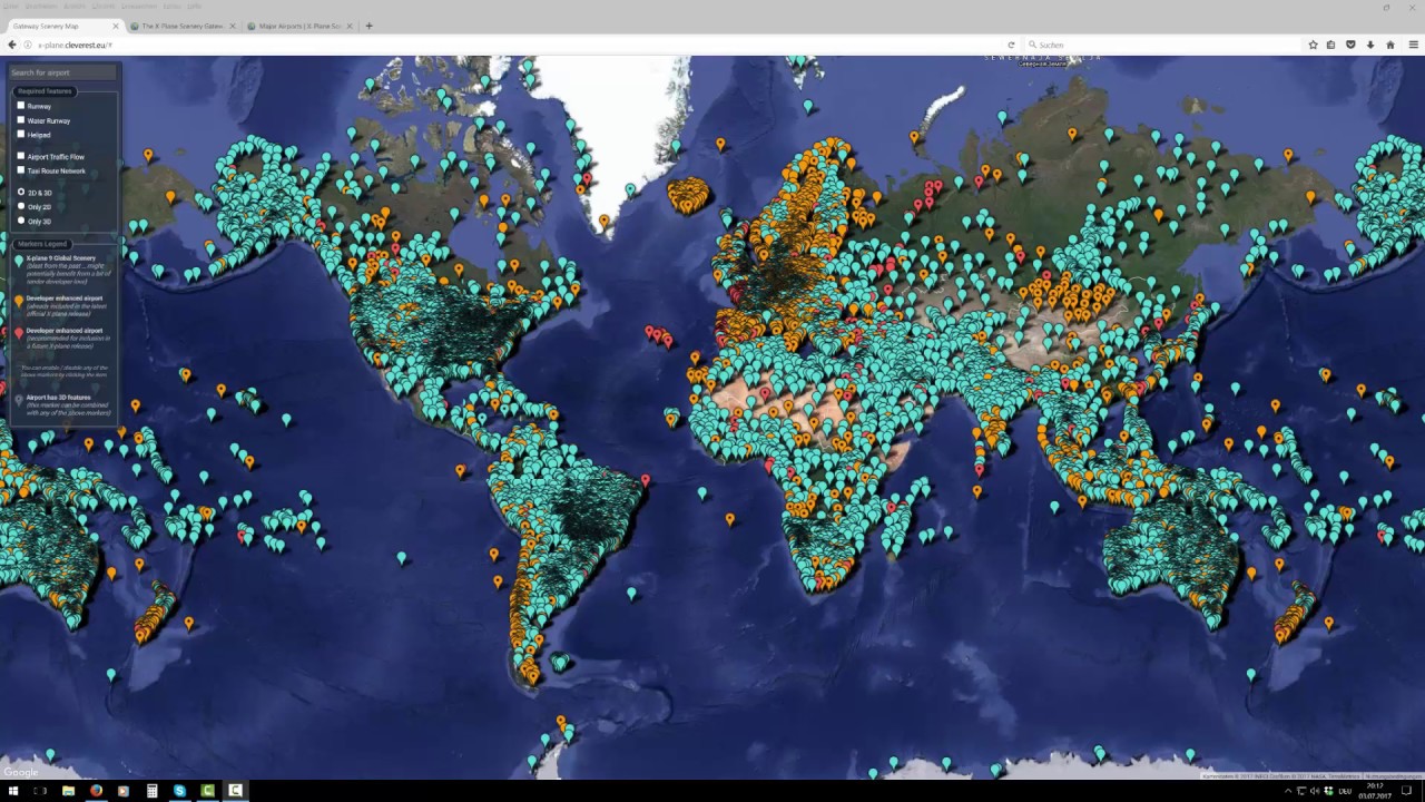 X Plane 11.05 Global Airport Update