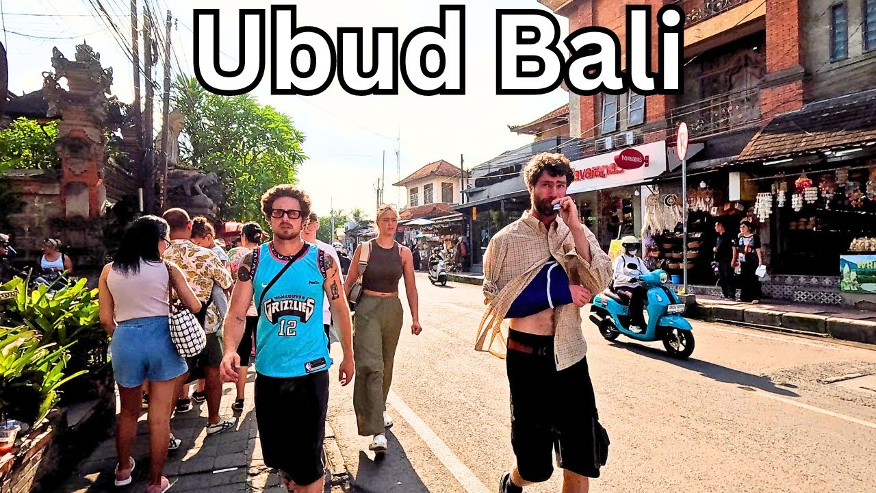 Is Ubud Bali DOWNTOWN Worth a Visit? - Walking Tour 4K