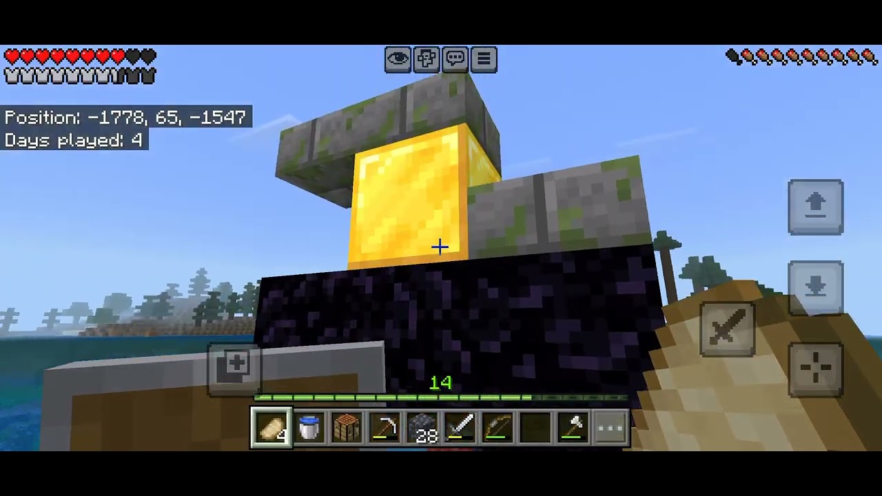 Found village minecraft part 2 mining and crafting