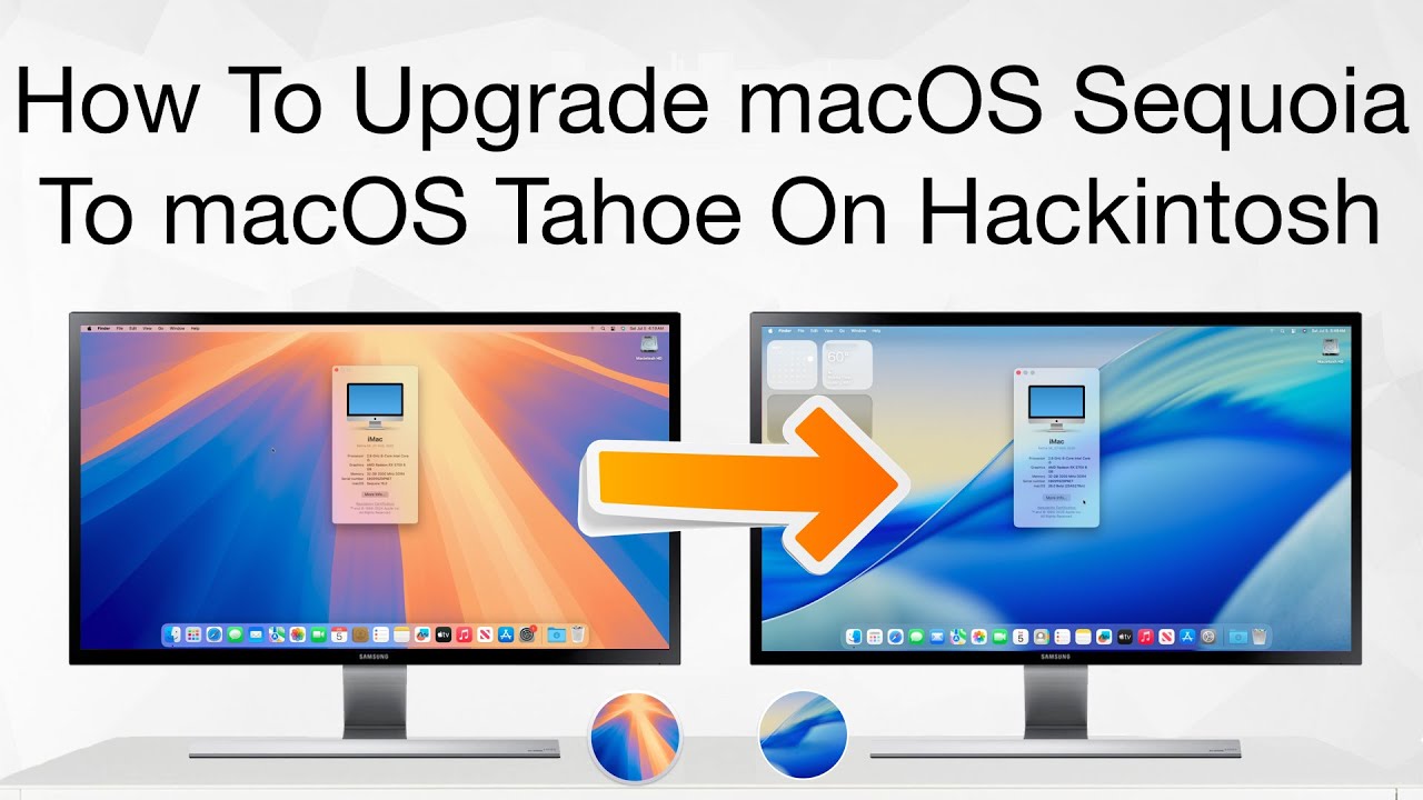 How To Upgrade macOS Sequoia to macOS Tahoe | Hackintosh