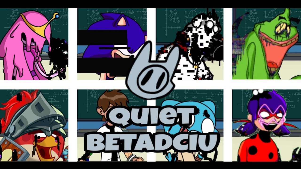 FNF Quiet but every turn a different cover is used 🎵🎶 [FNF CN Takeover]