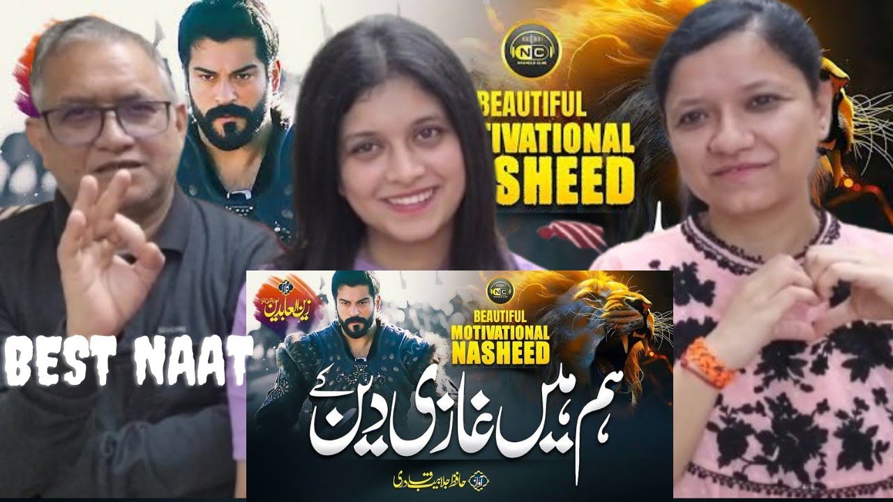 Non Muslim React on Hum Hai Ghazi Deen K | Kurulus Osman Tribute With Viral Naat|Viral Naat