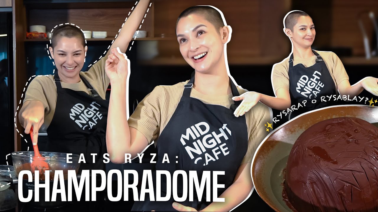 EATS RYZA: Making the Viral Champorado Dome! | Real Ryza Cenon