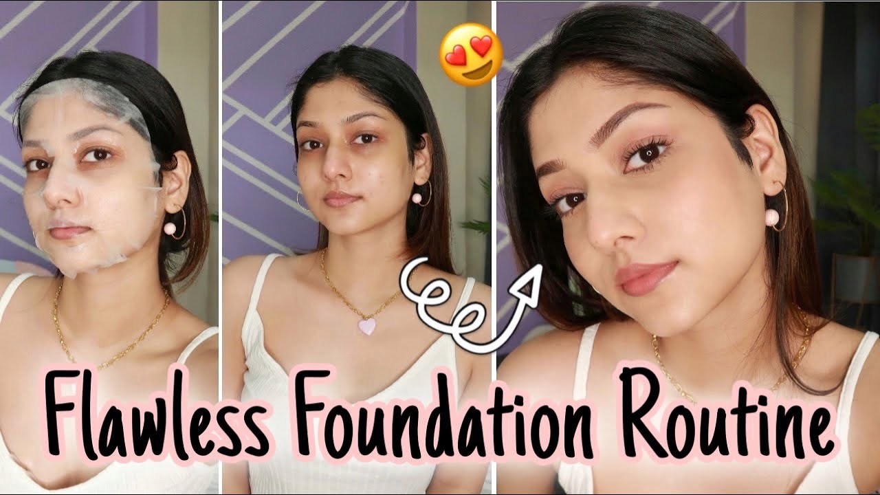 How to make your foundation look natural💦 | Flawless Foundation Routine | Manasi Mau