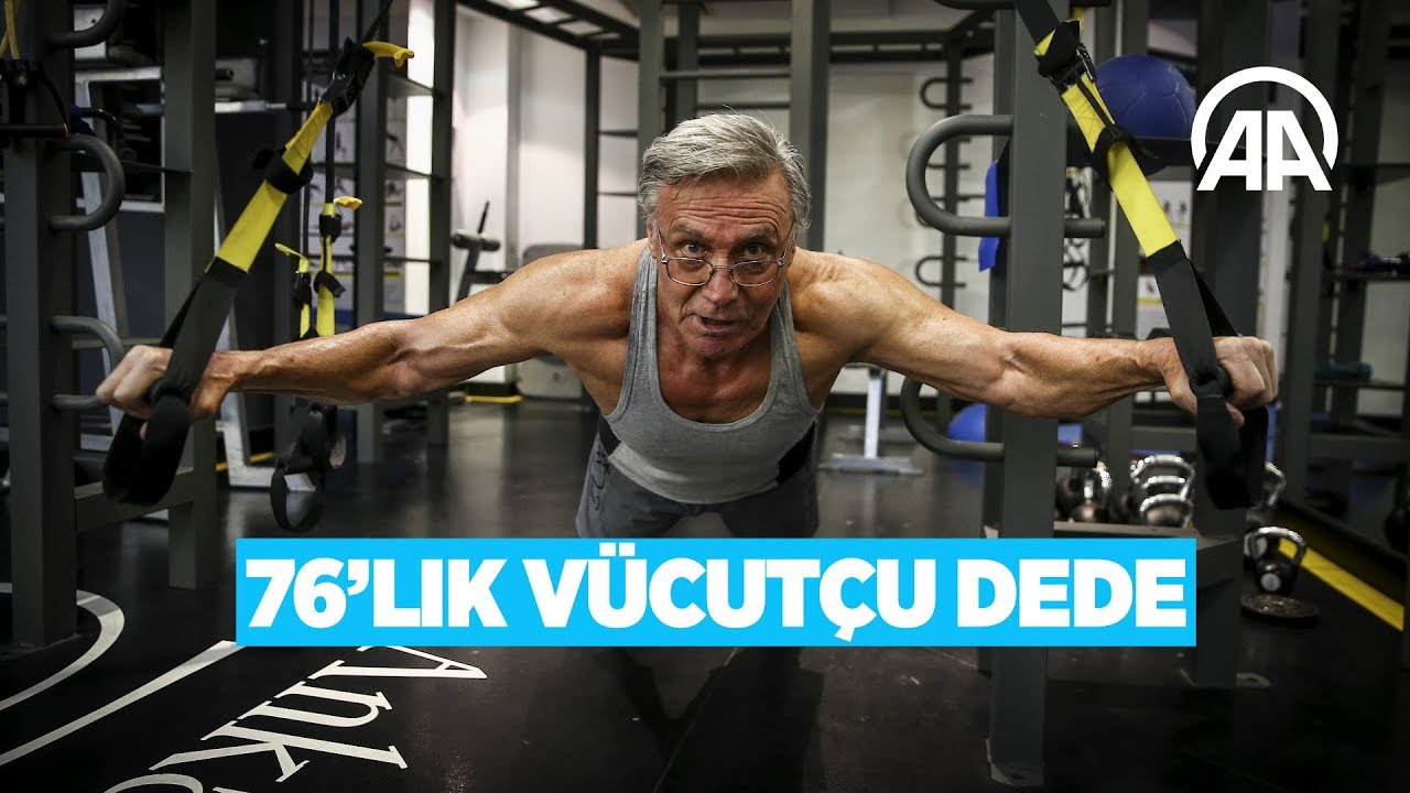 Podyumun 76'lık vücutçu dedesi